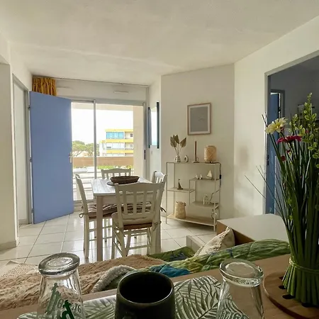 3 Pièces Avec Piscine Proche De La - Fr-1-748-31 Appartement Canet-en-Roussillon